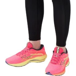 Mizuno Wave Rider 27 Femme Rose -Tenue Active main SH J1GD230324 10 1000 0964