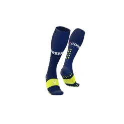 Compressport Full Socks Run Homme Bleu