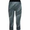 Odlo Blackcomb Eco Base Layer Bottom 3/4 Femme Blanc