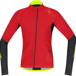 Gore Veste Magnitude Soft Shell Compression Homme Rouge