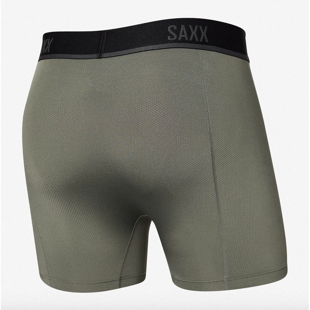 Saxx Kinetic Light-Compression Mesh Boxer Brief Homme 2 Saxx Kinetic Light-Compression Mesh Boxer Brief Homme – Image 2