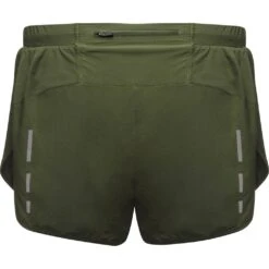 Gore Wear Split Short Homme Vert -Tenue Active main Split short green gore ware 2 fdfb