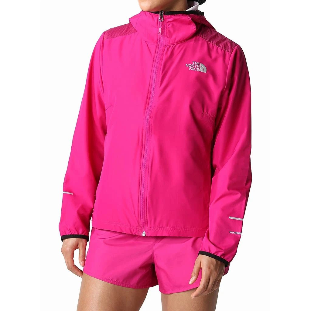 The North Face Run Wind Jacket Femme Fuchsia – Image 3
