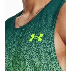 Under Armour Rush Cicada Singlet Homme -Tenue Active main V5 1377314 722 COLLAR 1cfb