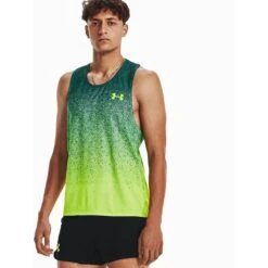 Under Armour Rush Cicada Singlet Homme -Tenue Active main V5 1377314 722 FCADD 8435
