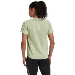 Adidas Adizero Tee Femme Vert -Tenue Active main adidas parley adizero short sleeve t shirt 1 f96f