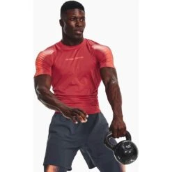 Under Armour HeatGear Armour Novelty Short Sleeve Homme -Tenue Active main d24ba0030f06126ca0efda6cf21e 2d38