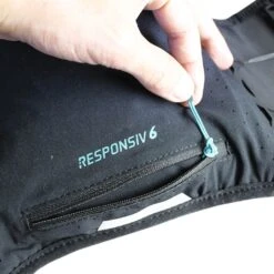 Raidlight Responsiv 6L Femme Bleu -Tenue Active main detail poche sac a dos trail responsiv 6L 1800x1800 f46b