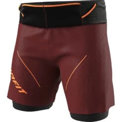 Dynafit Ultra 2in1 Short Homme Bordeaux