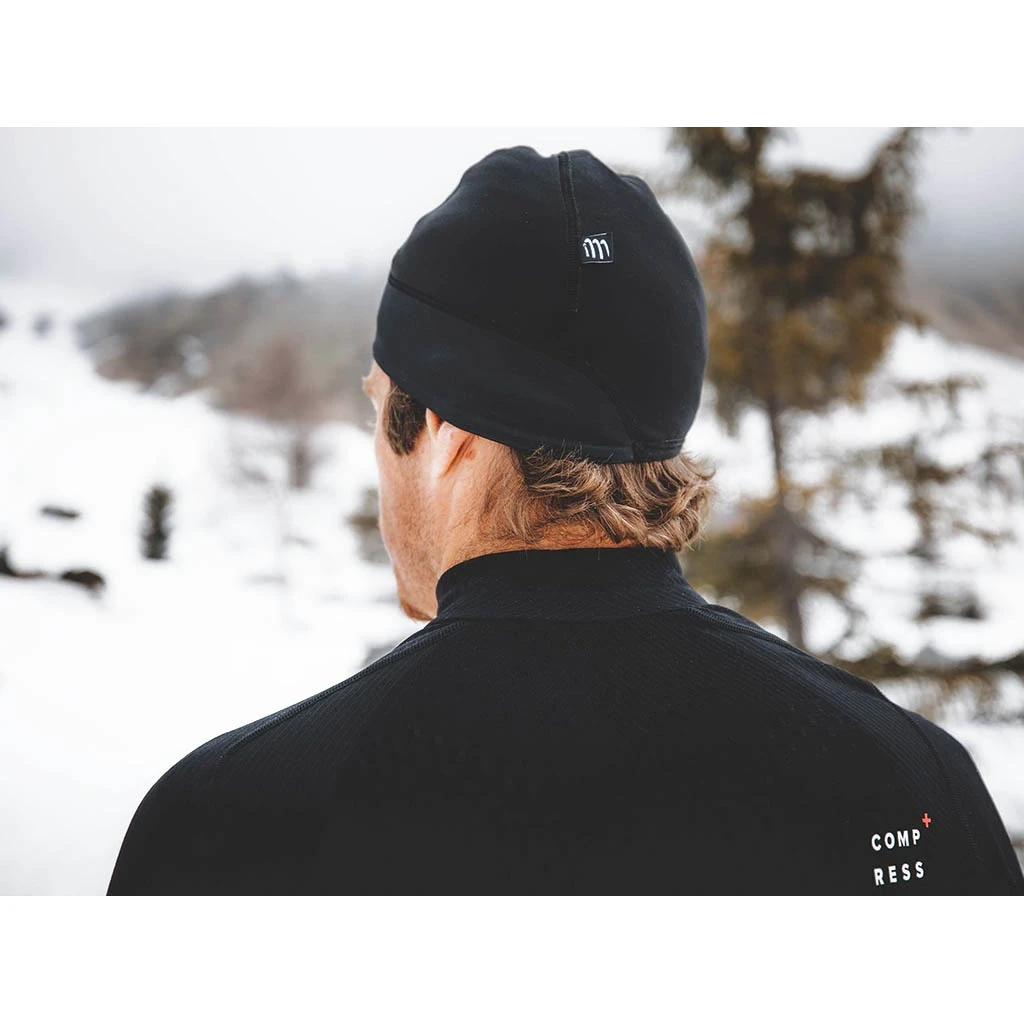 Compressport Hurricane Beanie Noir 3 Compressport Hurricane Beanie Noir – Image 3