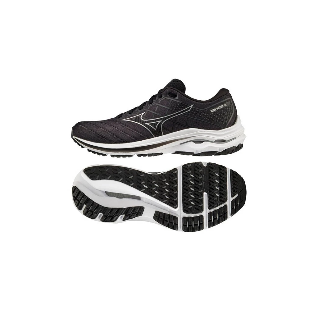 Mizuno Wave Inspire 18 Homme Noir 6 Mizuno Wave Inspire 18 Homme Noir – Image 6