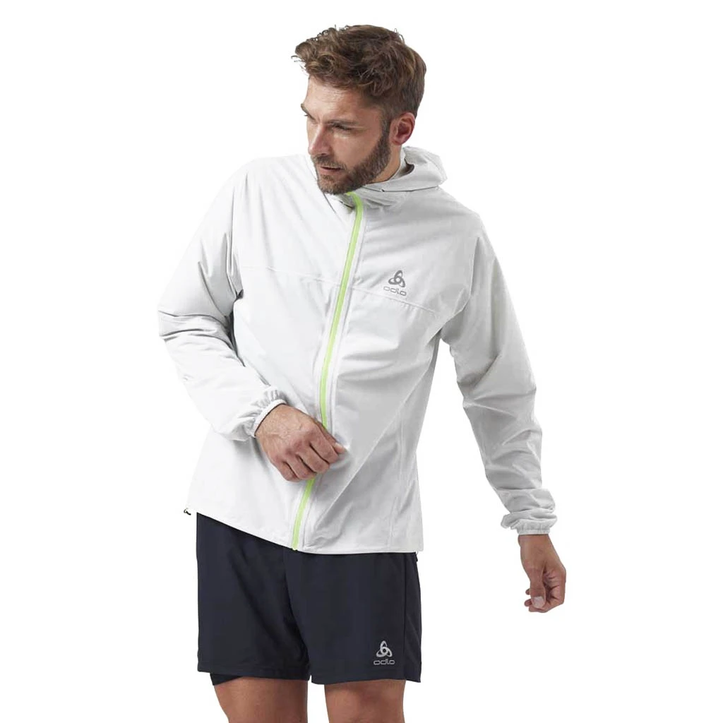 Odlo Veste Zeroweight Waterproof Homme Gris Clair 3 Odlo Veste Zeroweight Waterproof Homme Gris Clair – Image 3