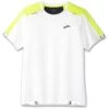 Brooks Running Run Visible Short Sleeve Homme Blanc