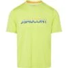 Saucony Stopwatch Graphic Short Sleeve Homme Jaune