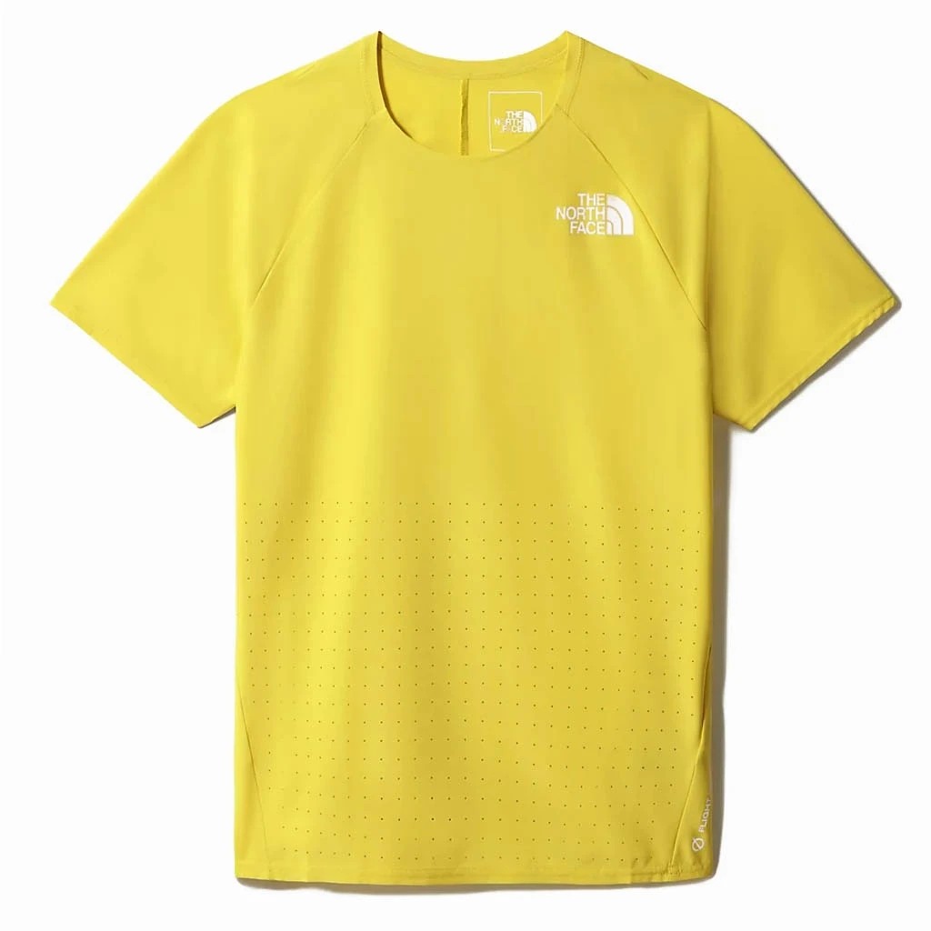 The North Face Flight Weightless Short Sleeve Shirt Homme Jaune 1 The North Face Flight Weightless Short Sleeve Shirt Homme Jaune