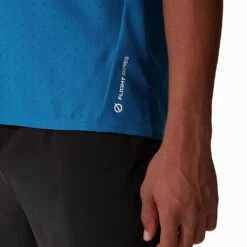 The North Face Flight Weightless Short Sleeve Shirt Homme Bleu -Tenue Active main t l chargement 35 46dc