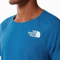 The North Face Flight Weightless Short Sleeve Shirt Homme Bleu -Tenue Active main t l chargement 36 a024