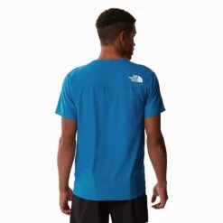 The North Face Flight Weightless Short Sleeve Shirt Homme Bleu -Tenue Active main t l chargement 38 f911