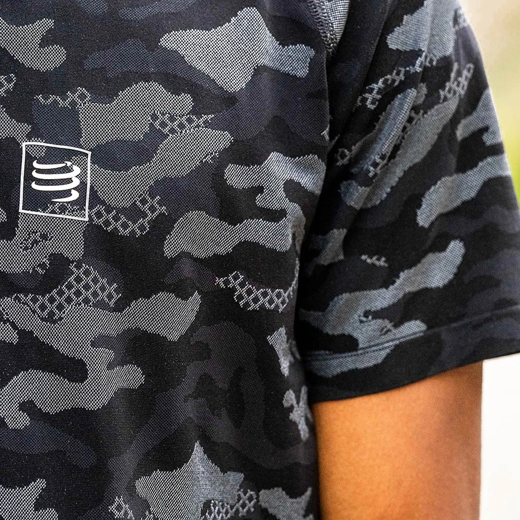 Compressport Training Short Sleeve Tshirt Camo Premium Homme 5 Compressport Training Short Sleeve Tshirt Camo Premium Homme – Image 5