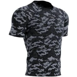 Compressport Training Short Sleeve Tshirt Camo Premium Homme