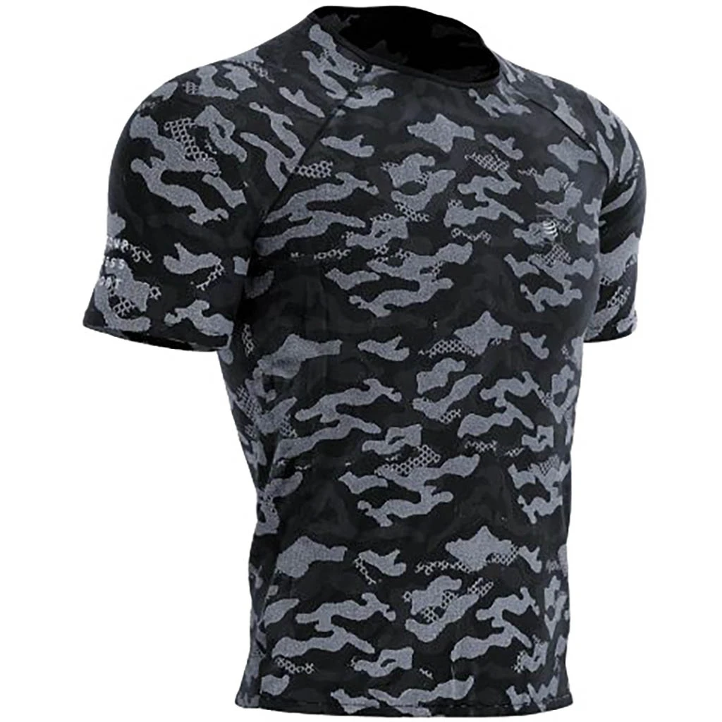 Compressport Training Short Sleeve Tshirt Camo Premium Homme 1 Compressport Training Short Sleeve Tshirt Camo Premium Homme