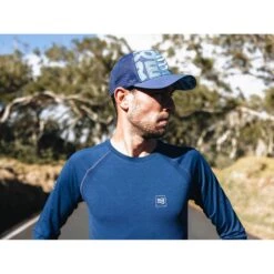 Compressport Training Tshirt Long Sleeve Homme Bleu -Tenue Active main training tshirt ls dark blue 1 1 f86a