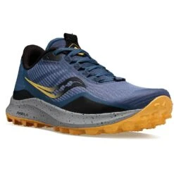 Saucony Peregrine 12 Femme Bleu -Tenue Active main web s10737 30 04 c35f