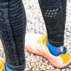 Compressport Winter Running Legging Femme Noir -Tenue Active main winteE r run legging w black ef97